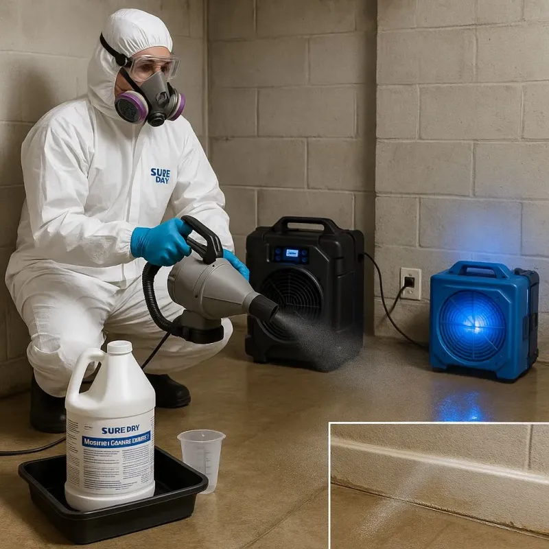 Sanitization and Odor Removal process in Elk River, MN