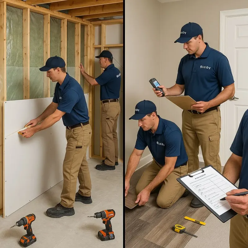 Repairs and Reconstruction process in Elk River, MN